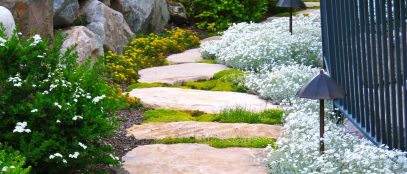 55 надихаючих ідей садових доріжок з каменю