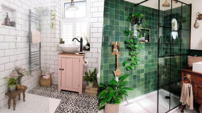 Місце під дощем: 40 ідей ванних кімнат з душем для маленьких приміщень